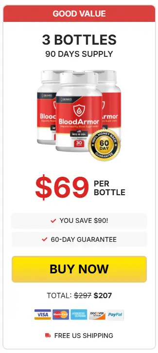 BloodArmor - 3 Bottle